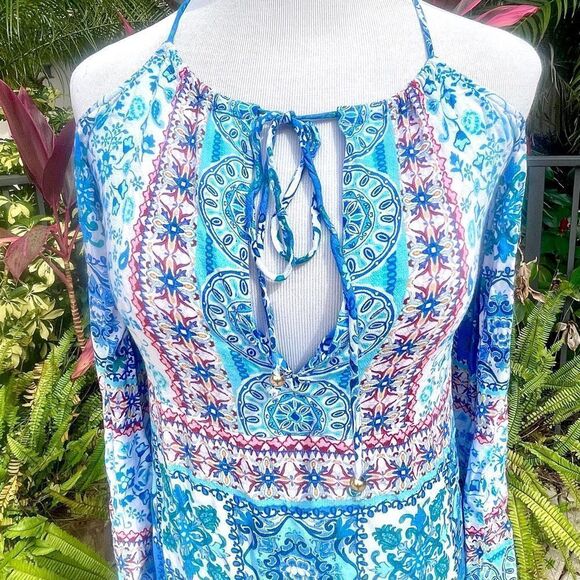 Nanette Lepore Ensenada Cold Shoulder Coverup - Picture 3 of 9